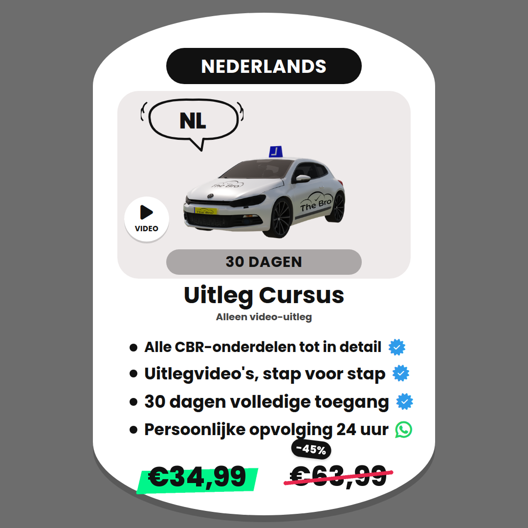 AutoTheorie Uitleg Cursus