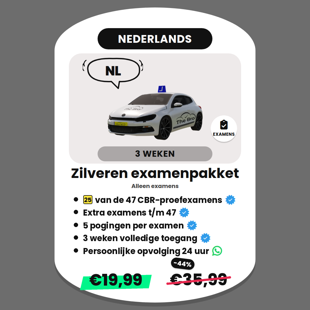 Zilveren examenpakket NL
