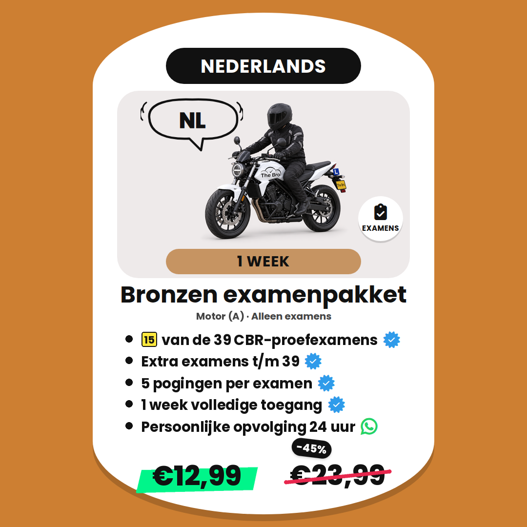 Bronzen examenpakket Motor NL